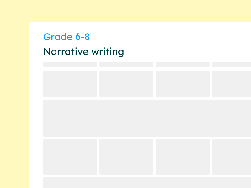 literary essay rubric 8th grade